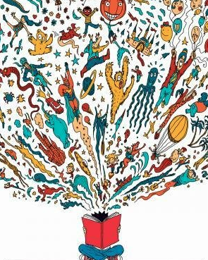 DESSIN ENFANT QUI LIT