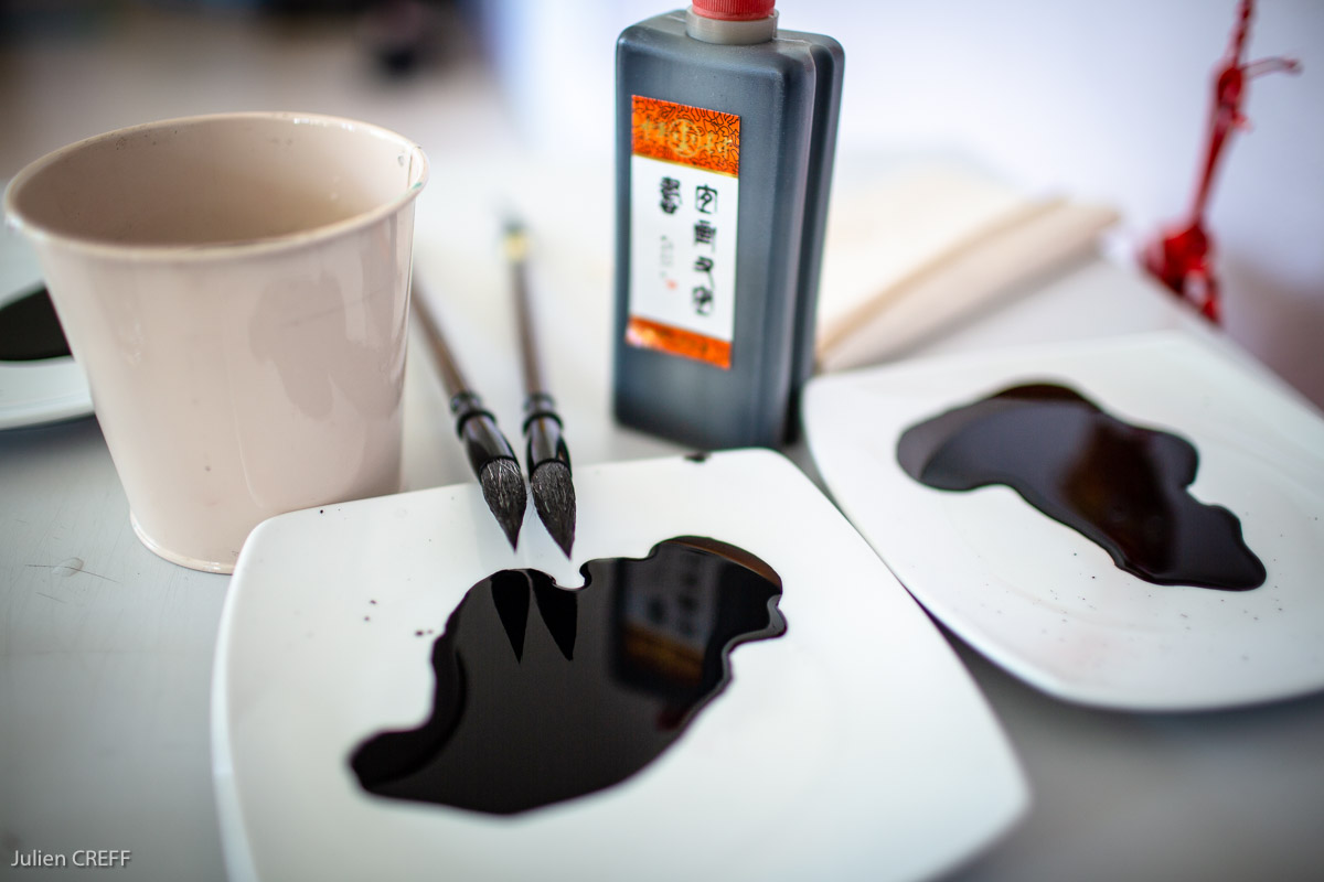 ENCRE ET PINCEAU