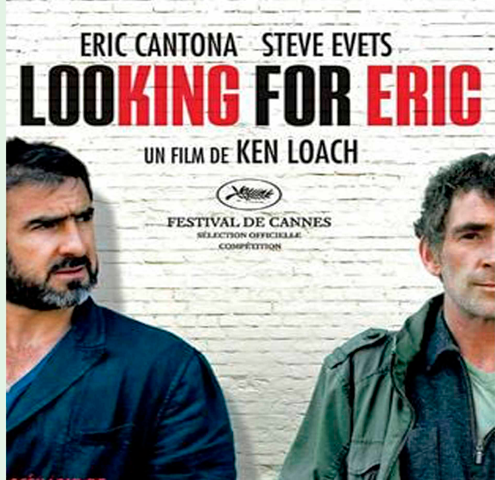 AFFICHE FILM LOOKING FOR ERIC AVEC ERIC CANTONA