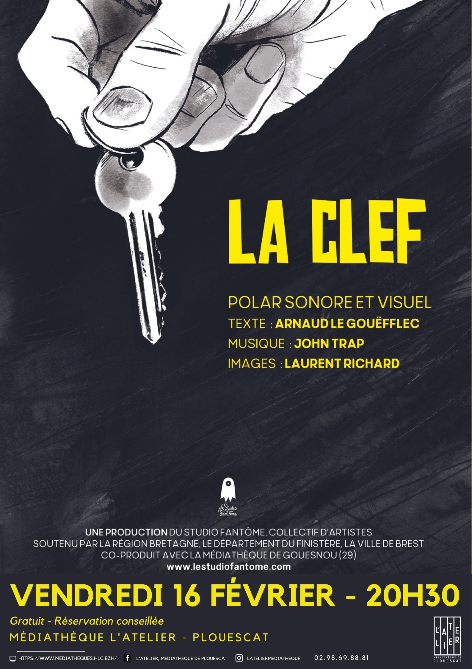 Affiche du spectacle La clef