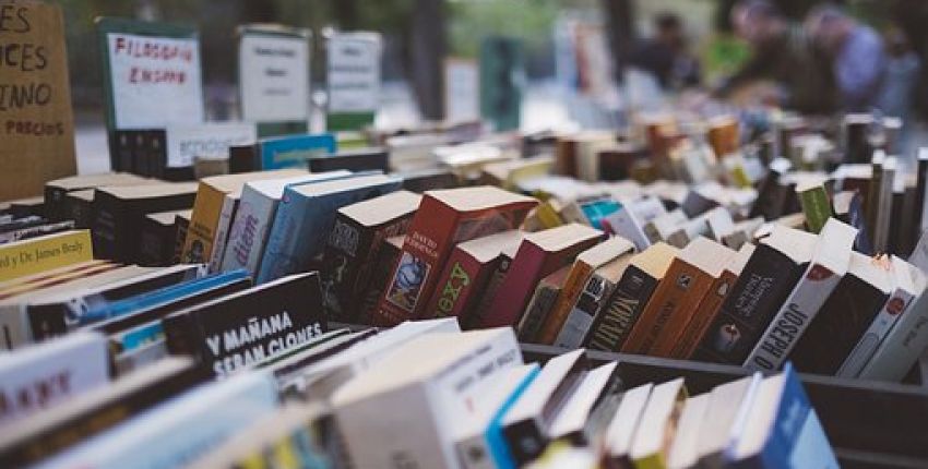LIVRES SUR TABLES POUR BRADERIE