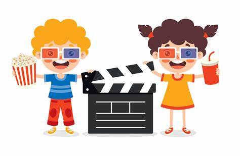 enfant tenant un clap de cinéma