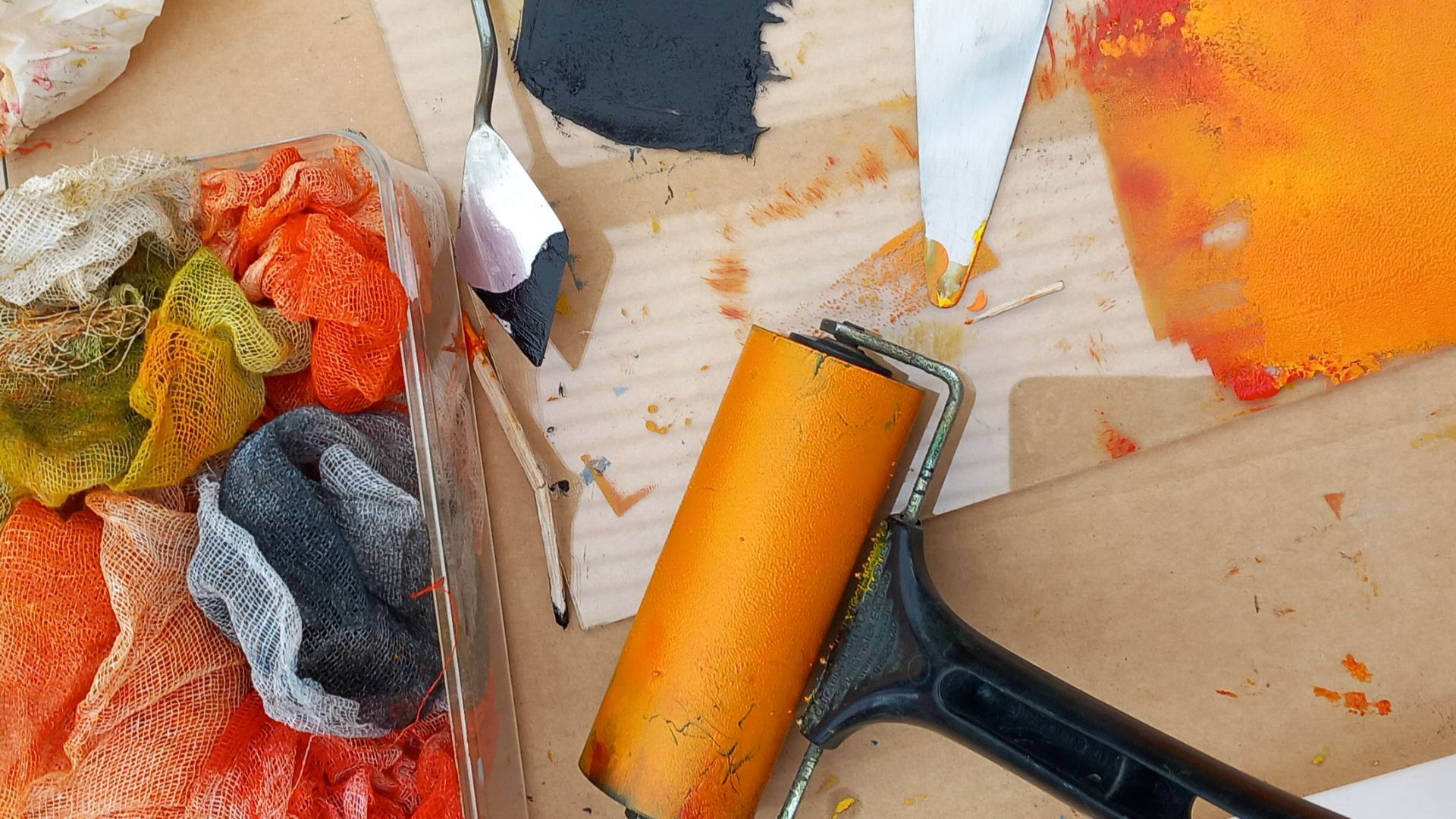 Outils pour faire des impressions de gravure