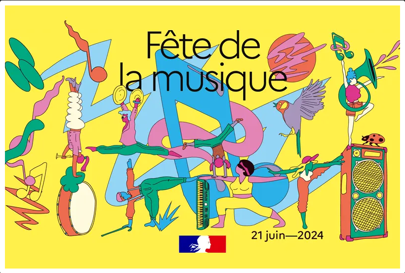 Affiche nationale de la fête de la musique
