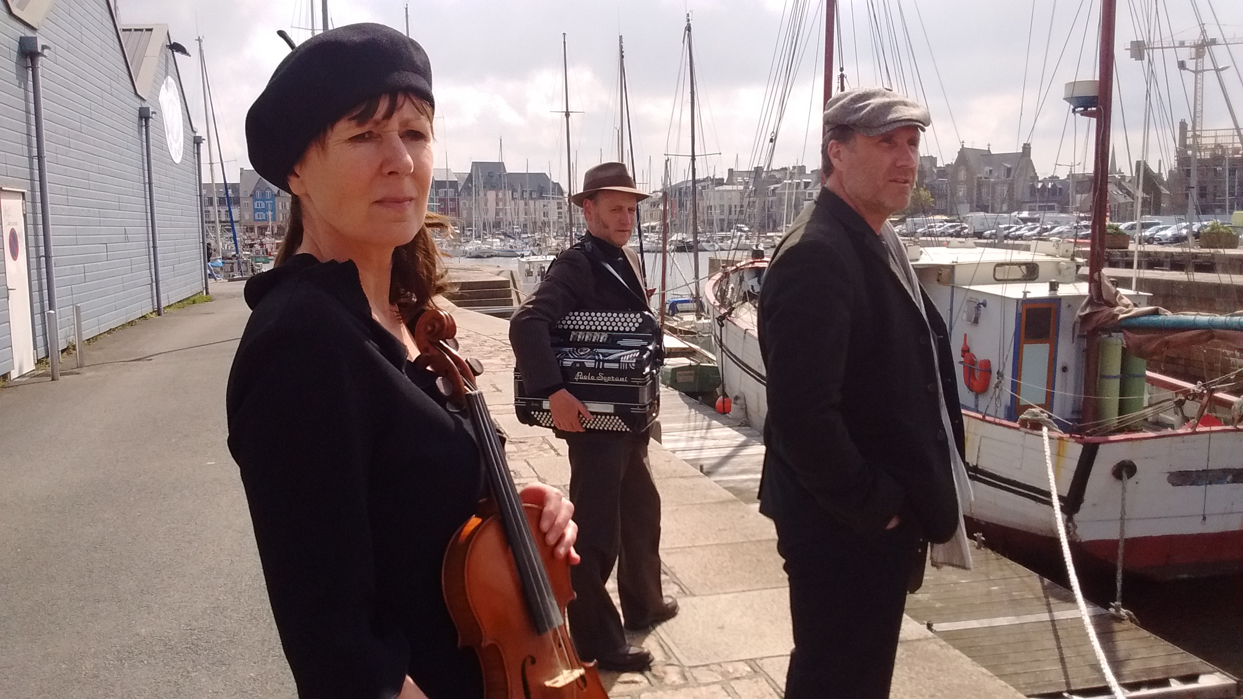 Photo de Stéphanie Duvivier, de Yann Quéré et de Raoul Goellen