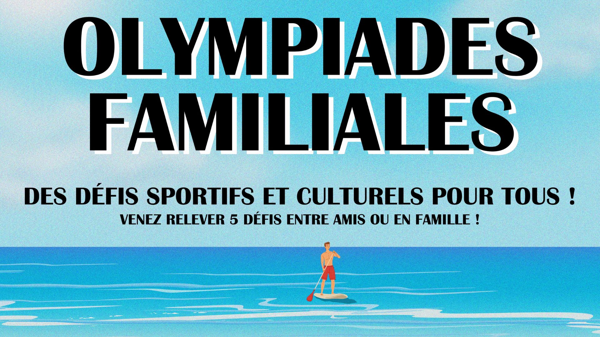 Affiche Olympiades familiales à Plouescat