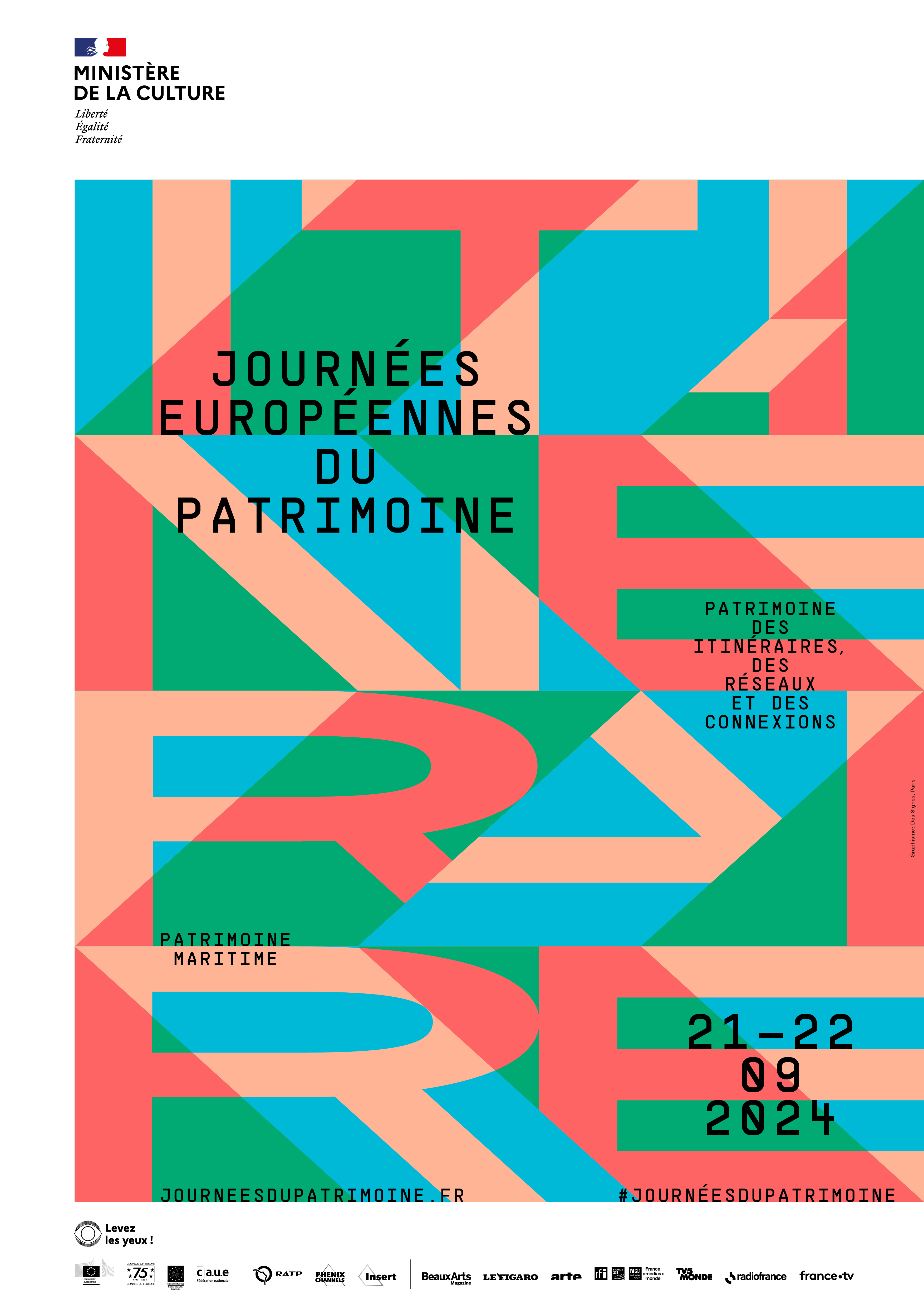 Affiche des journées du patrimoines 2024