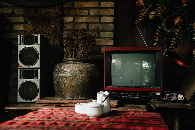 télé, radio, vintage