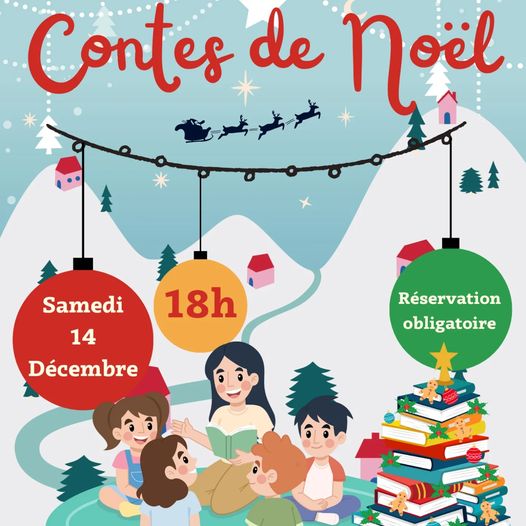 affiche contes de Noël