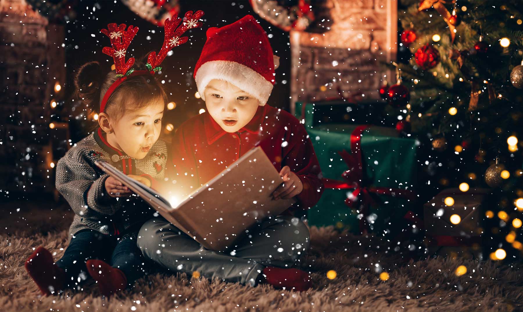 Noël enfants lecture