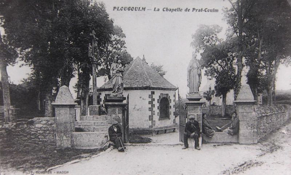 Carte postale ancienne d'une chapelle