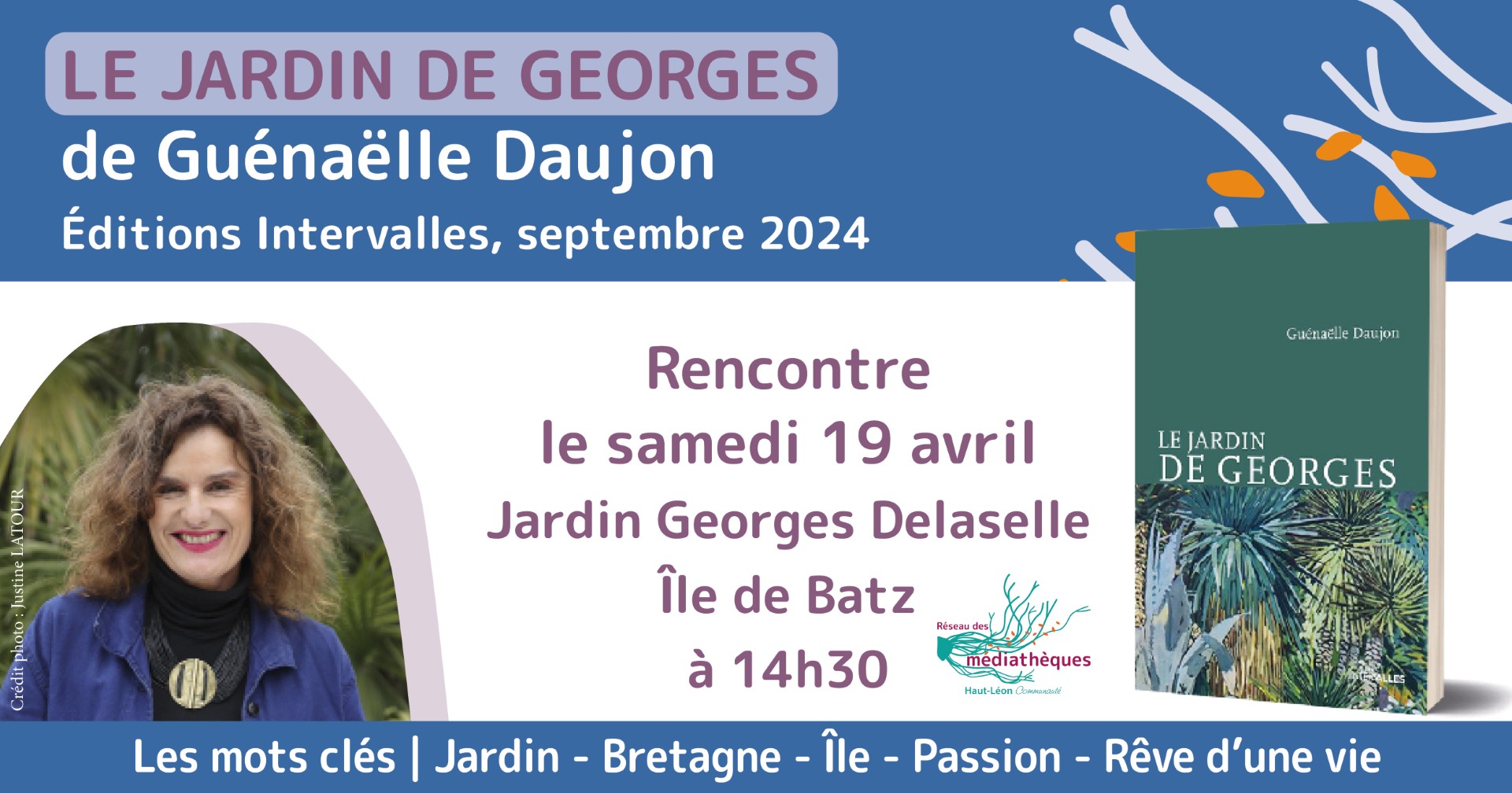 BANDEAU RENCONTRE AVEC  GUENAELLE DAUJON