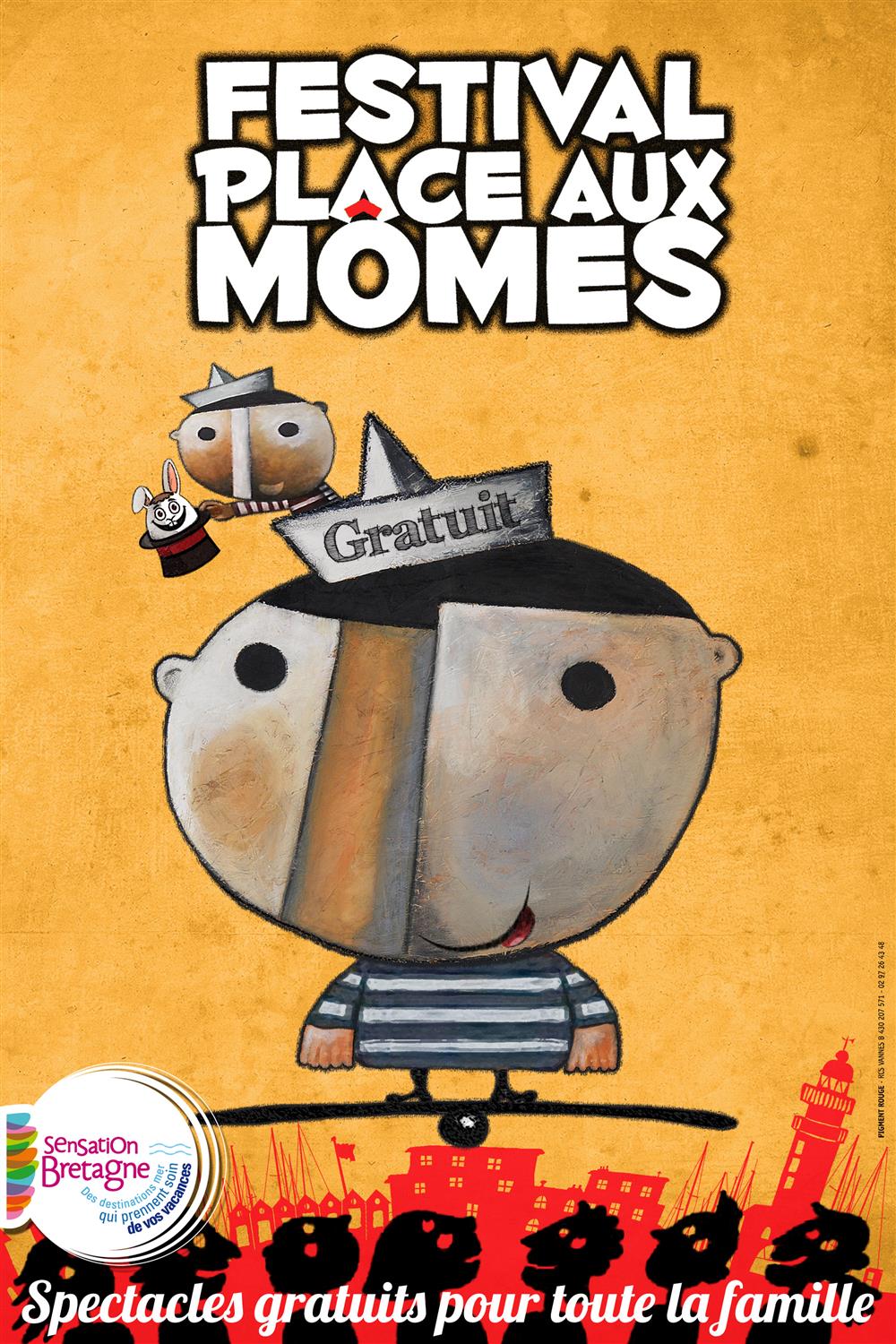 Affiche Festival place aux mômes