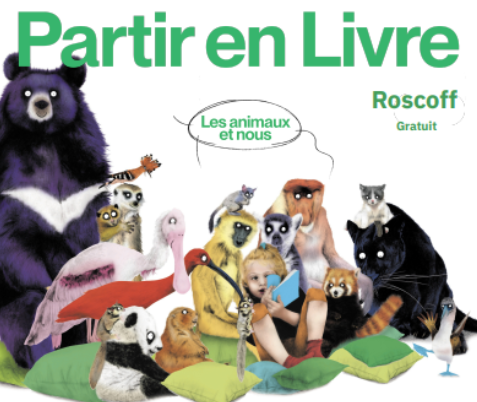 affiche partir en livre Roscoff