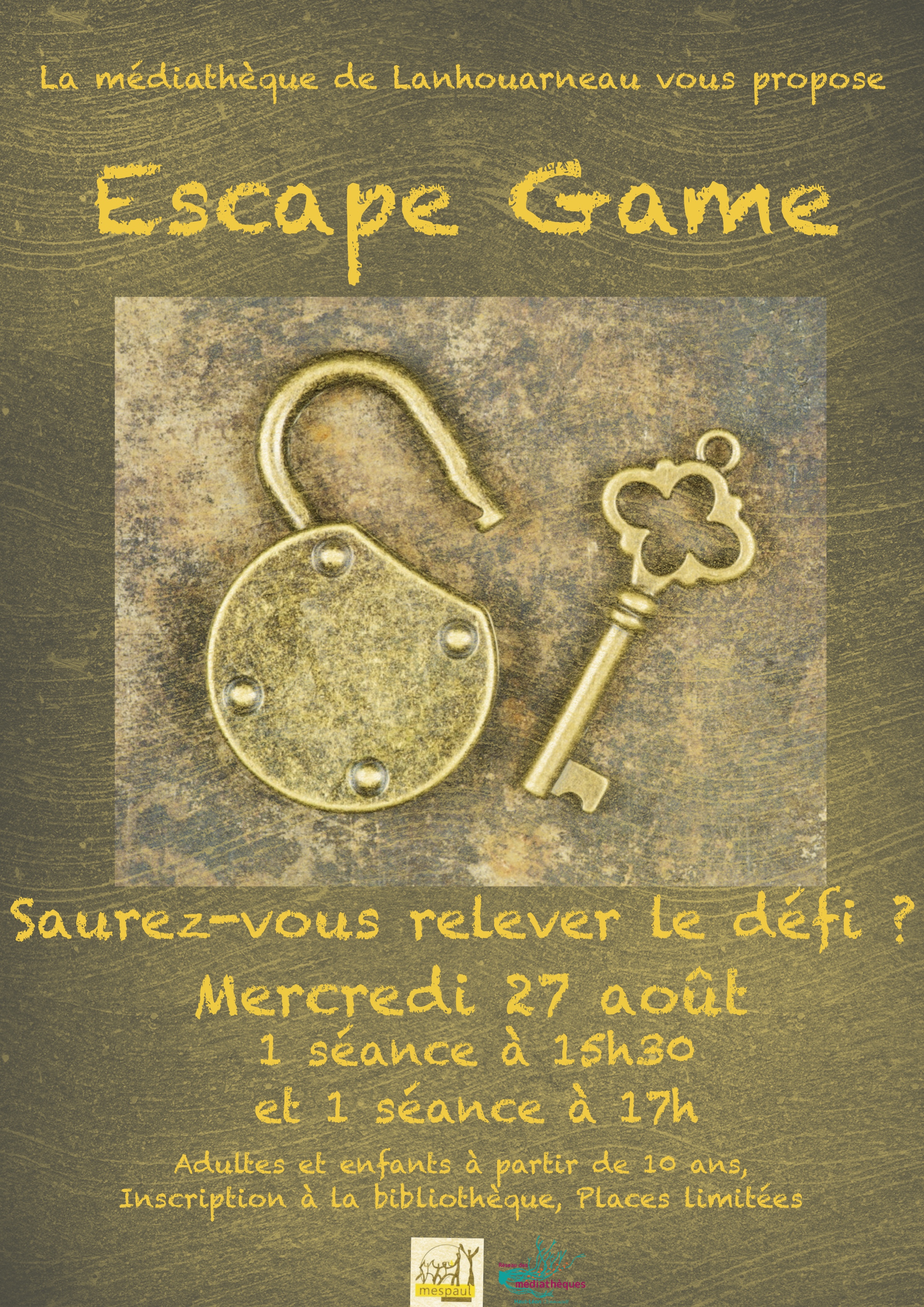 un cadenas et une clé