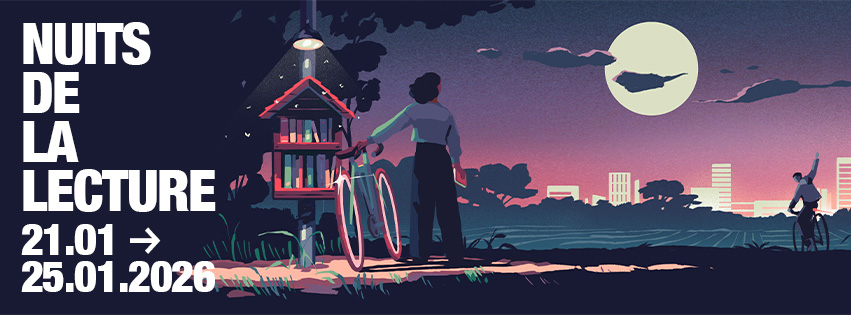 bandeau des Nuits de la lecture 2026