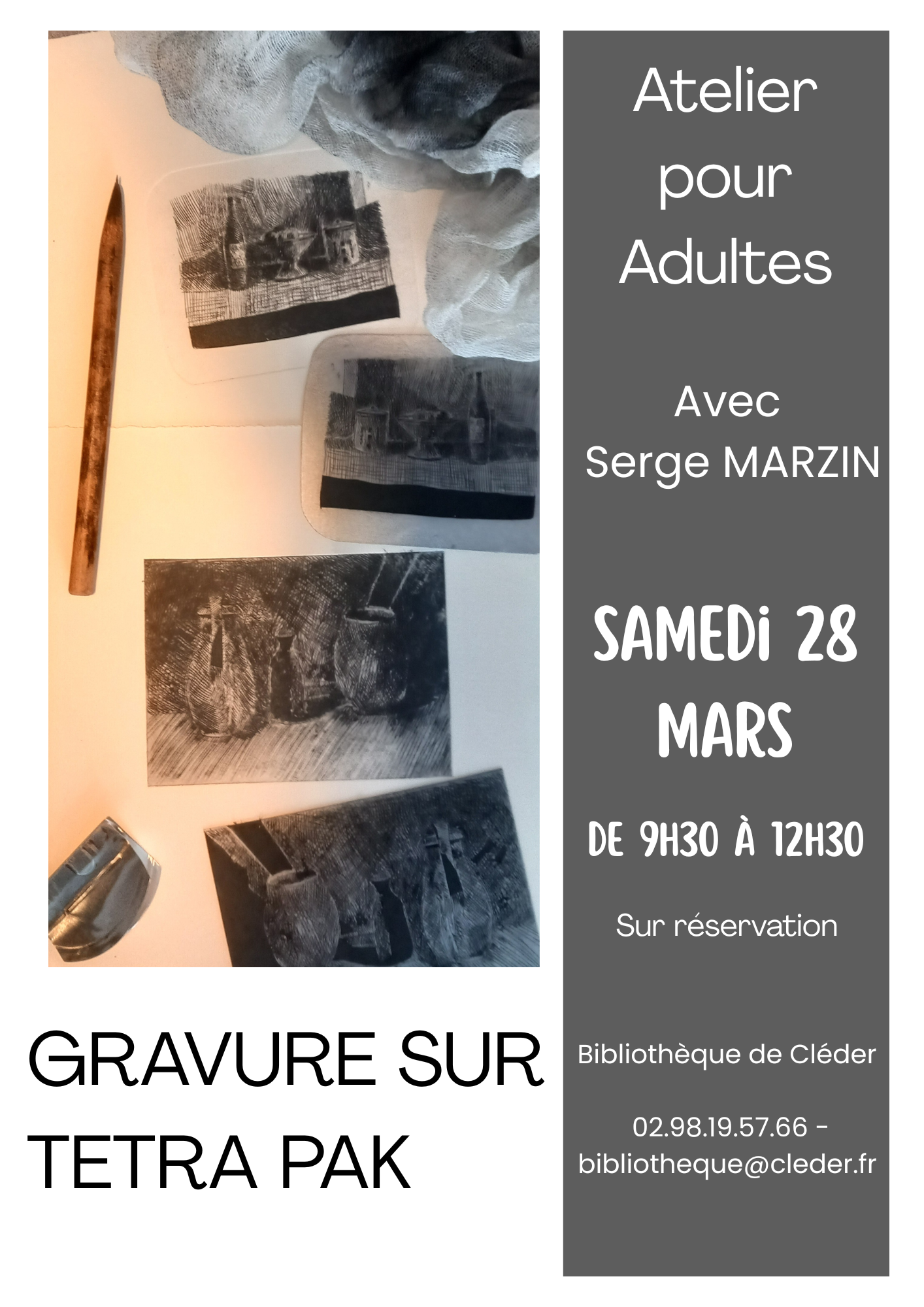Gravure sur Tetra Pak
