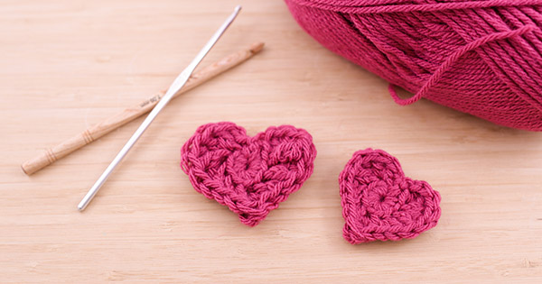 coeur en crochet
