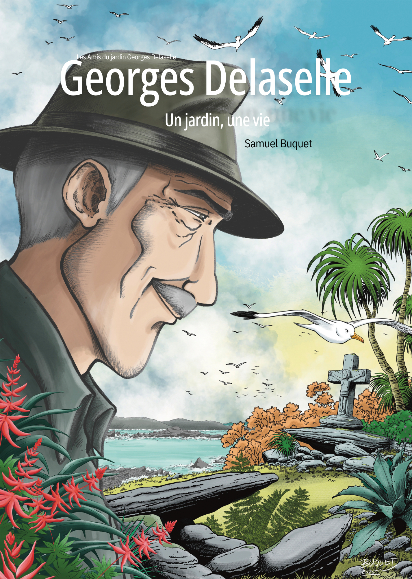 affiche bd avec portrait GD