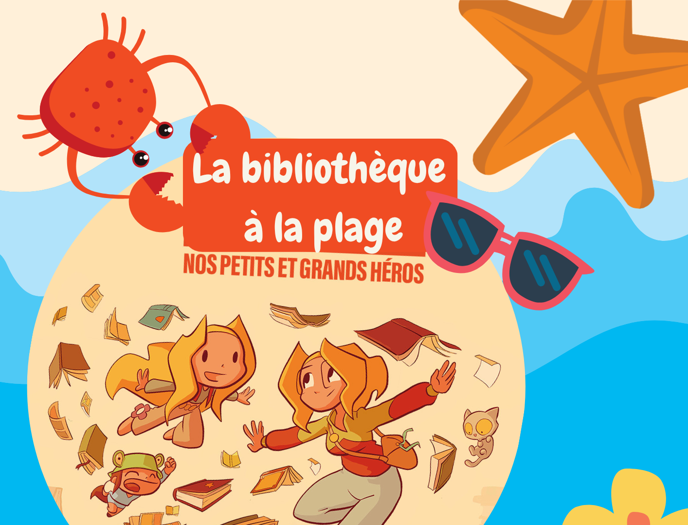crabe et etoile de mer