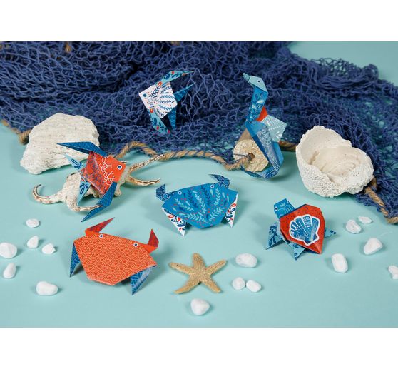décor marin à partir d'origami