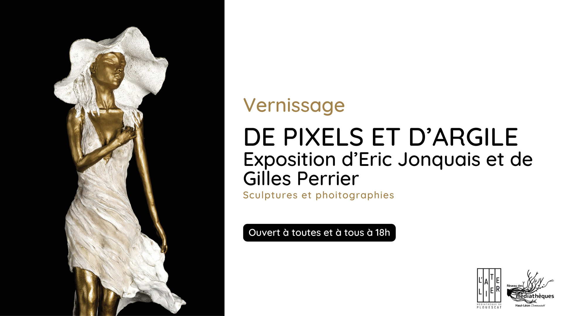 invitation au vernissage de l'exposition